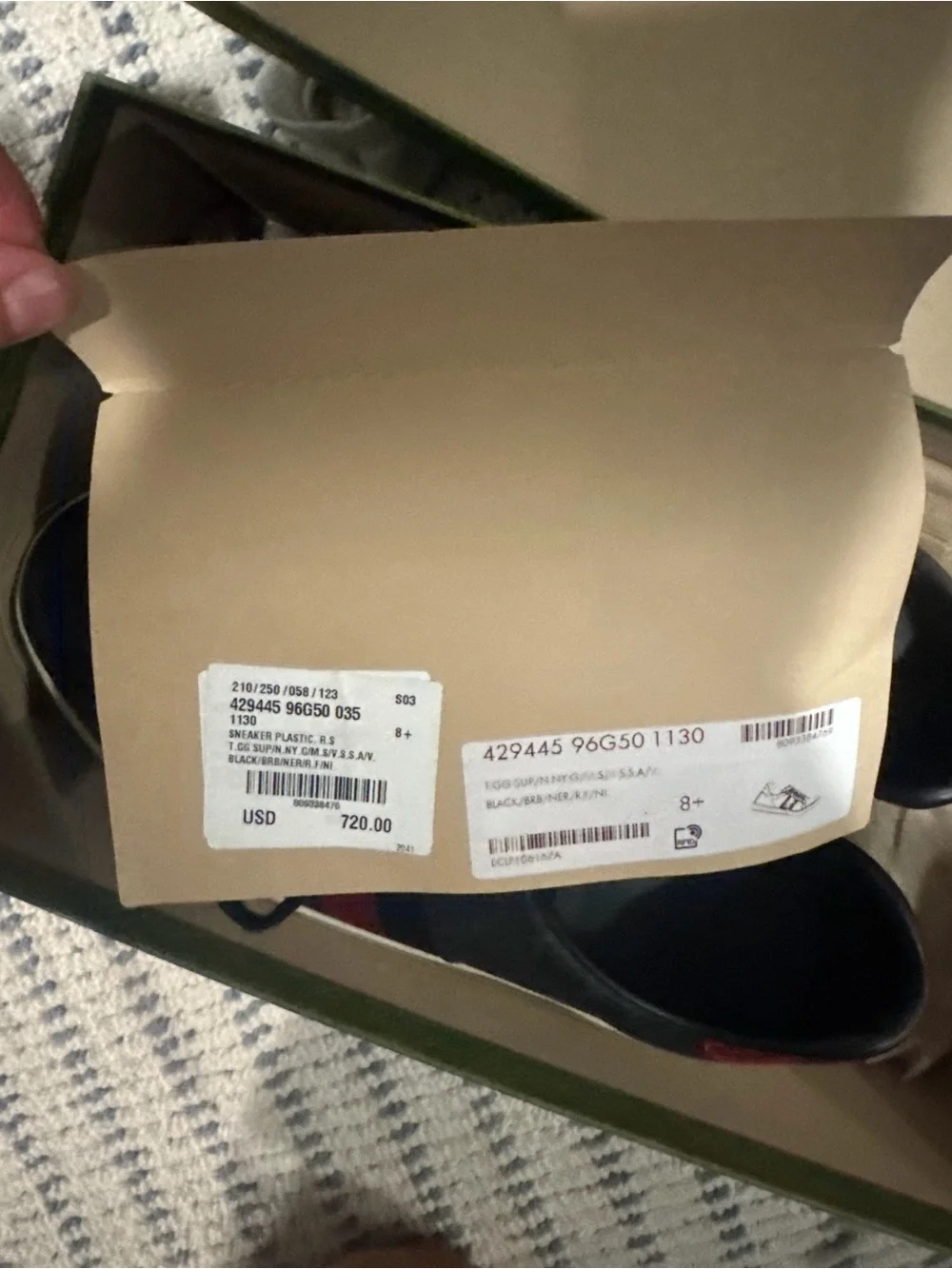 Gucci mens sneakers